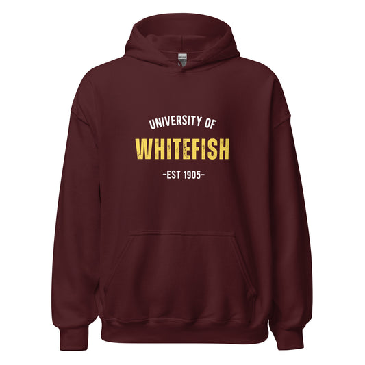 whitefish university hoodie
