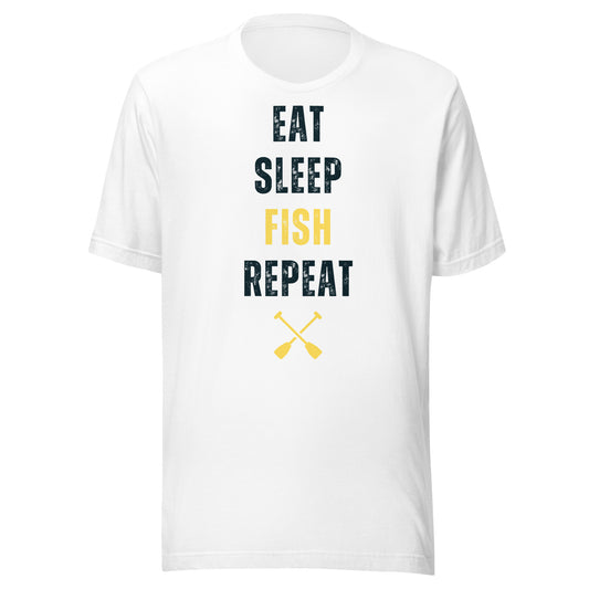 Eat Sleep Fish Tee