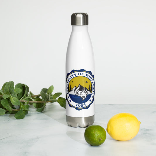 Crest Stainless Steel Water Bottle