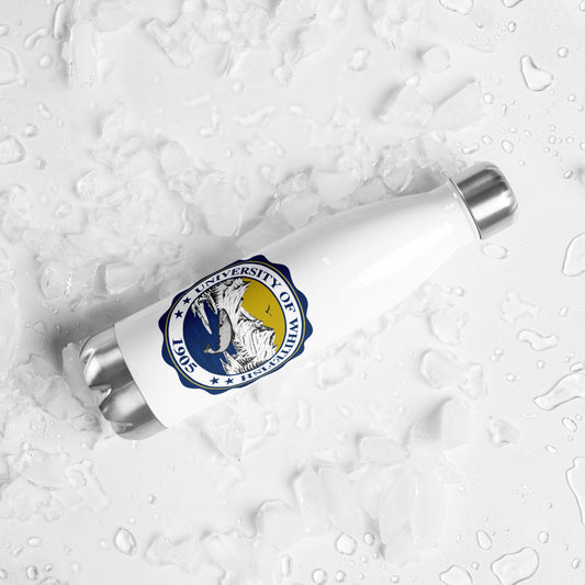 Classic Crest Stainless Steel Water Bottle