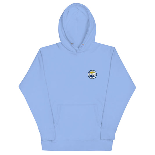 Men's / Unisex Hoodie Traditional Crest Back