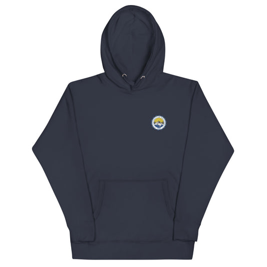Men's/Unisex Hoodie Modern Crest Back