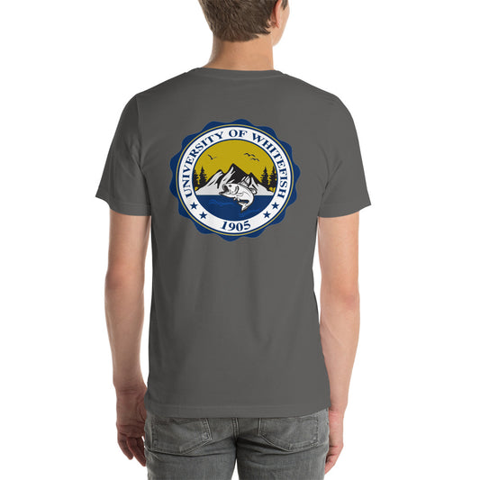 Short-Sleeve Men's/Unisex T-Shirt Modern Crest Back